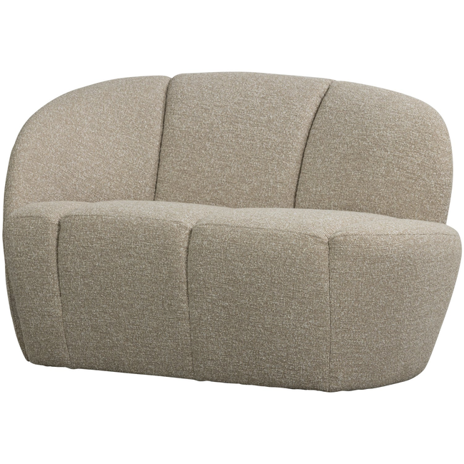 Woood Mojo 2-zits bankje links bouclé beige melange