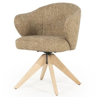 Eleonora Stoel Connor naturel - mosterd Donna