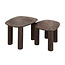 WoonStijl Salontafel set van 2 vierhoekig Maya teak