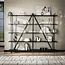WoonStijl Wandrek 220cm 5 laags Piega Grijs