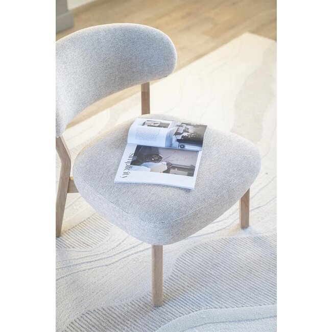 Eleonora Fauteuil Mikky naturel - taupe Moon