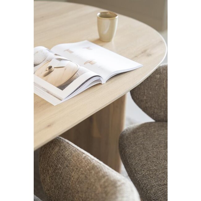 Eleonora Eettafel Dex 250x100 cm - naturel