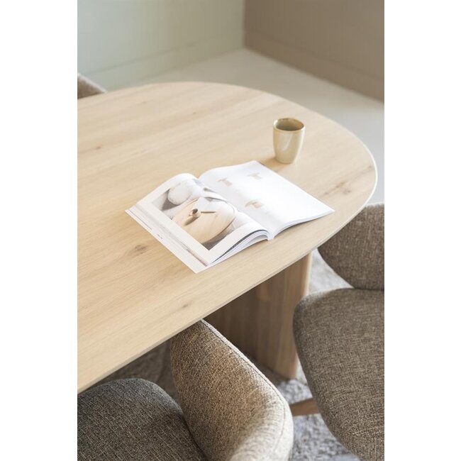 Eleonora Eettafel Dex 180x90 cm - naturel