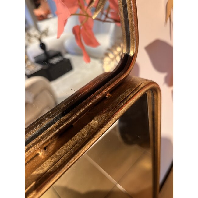 Richmond Interiors  Spiegel Birche met 16 spiegels (Goud)