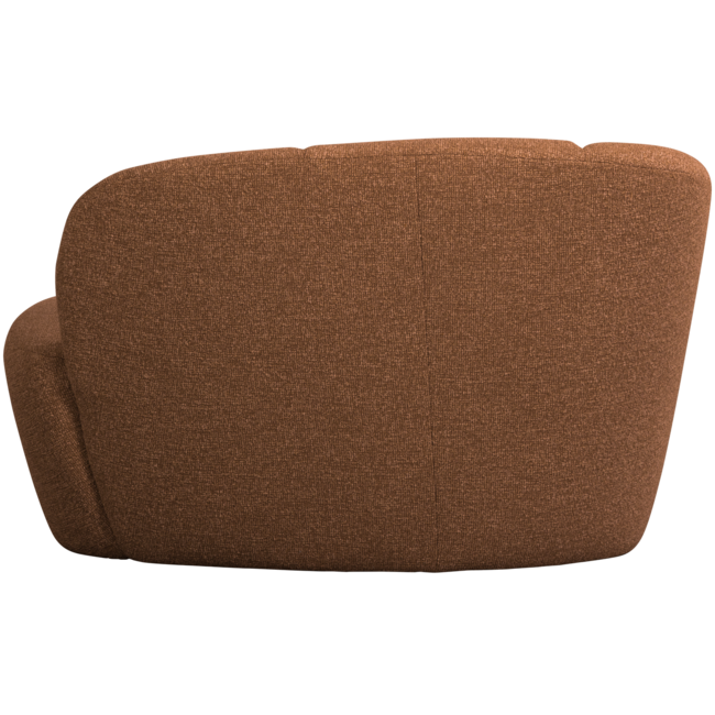 Woood Mojo 2-Zits Bankje Links Boucle Roestbruin Melange