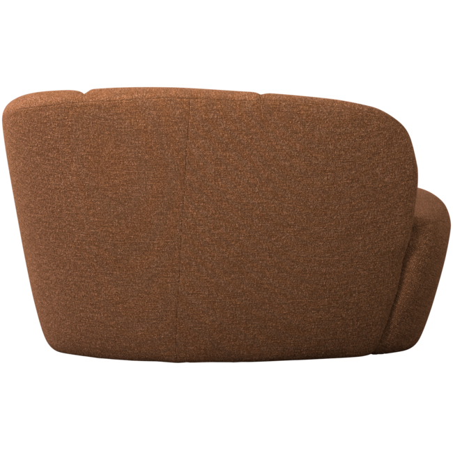 Woood Mojo 2-Zits Bankje Rechts Boucle Roestbruin Melange