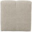 Woood Mojo Eetbankje 84cm Met Rugleuning Boucle Beige Melange