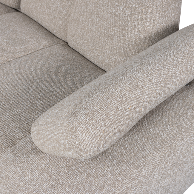 Woood Mojo Hoekbank Rechts Boucle Beige Melange