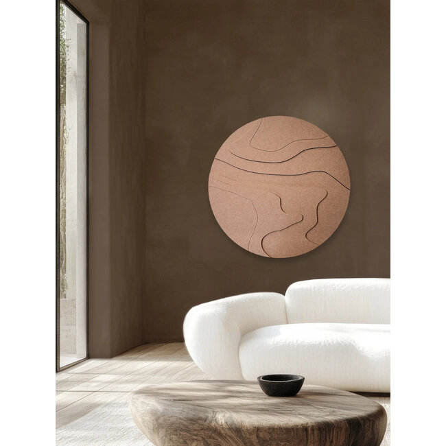 Wandkraft Contour Flow