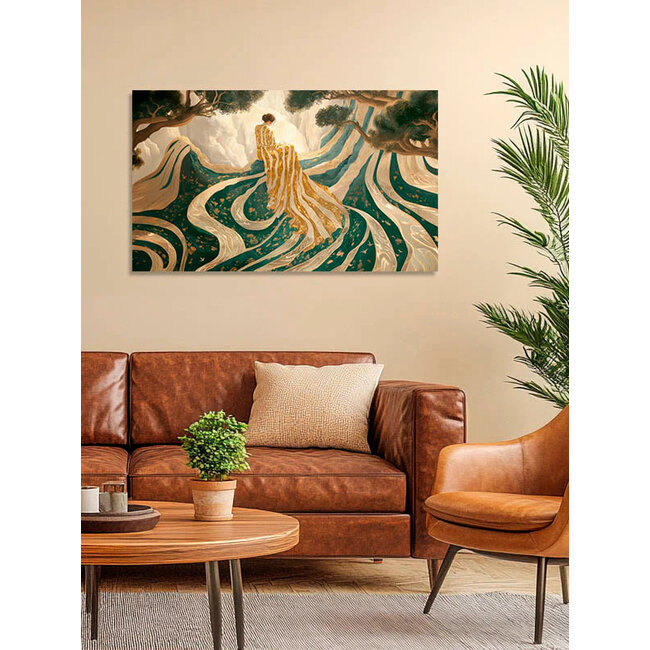 Wandkraft Golden Horizon