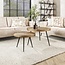 WoonStijl Salontafel set van 2 rond metallic