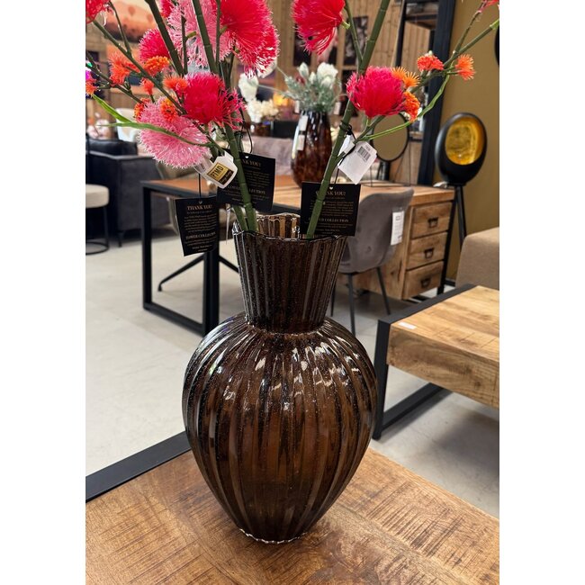 ISAA Vaas Orvieto 23,5x40 cm - bruin