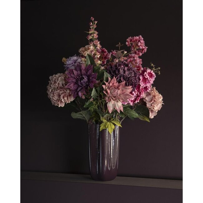 By Boo Vaas Flori – Paars / bruin