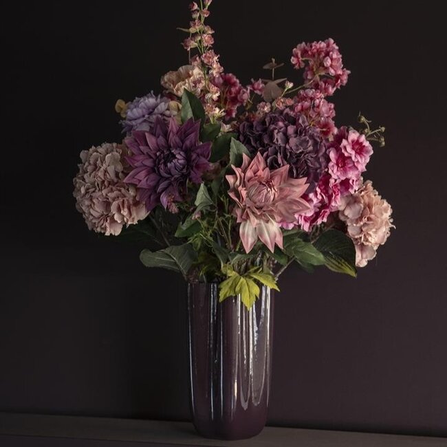 By Boo Vaas Flori – Paars / bruin