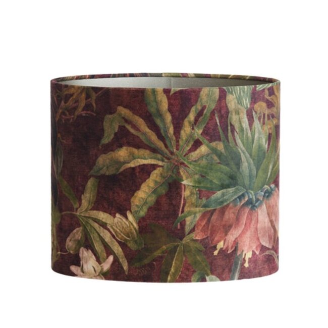 Light en Living Kap ovaal recht smal 30-15-25 cm PASSION paars