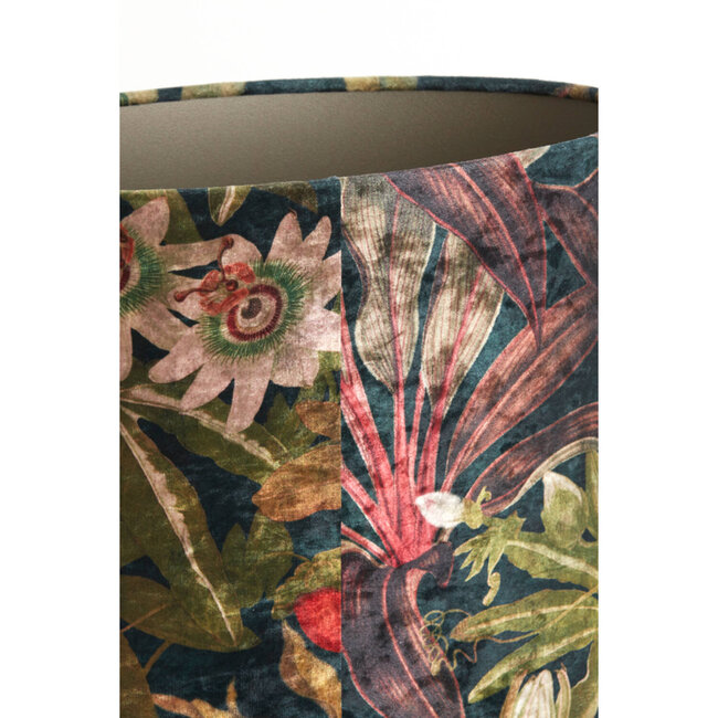 Light en Living Lampenkap ovaal recht smal 30-15-25 cm PASSION glans groen