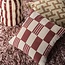 By Boo Kussen Twist 45x45 cm - burgundy
