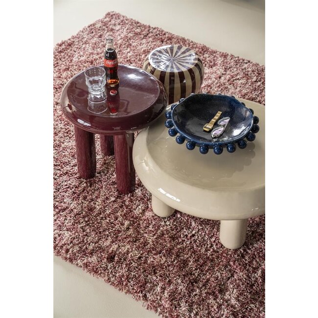 By Boo Bijzettafel Balloon - burgundy