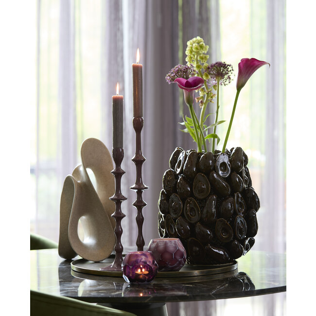 Light en Living Schaal Ø40x1,5 cm MAES antiek brons