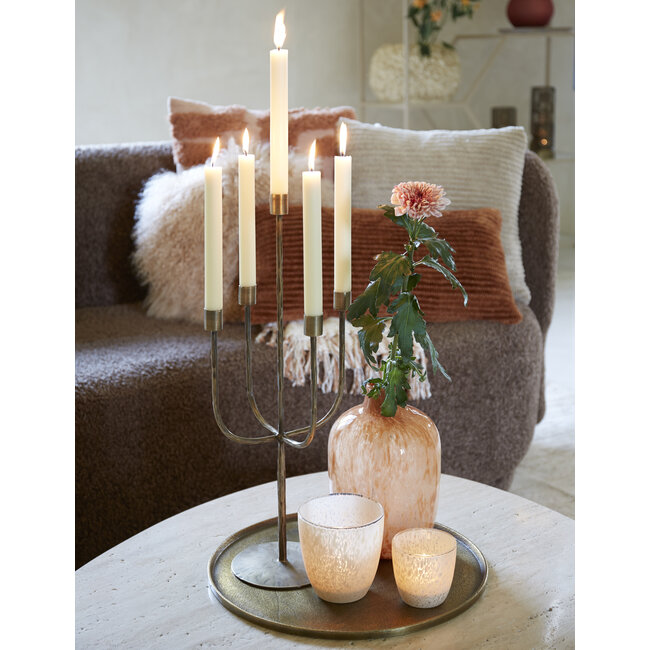 Light en Living Schaal Ø40x1,5 cm MAES antiek brons