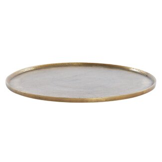 Light en Living Schaal Ø50x1,5 cm MAES antiek brons