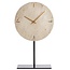 Light & Living Klok op voet 25,5x10x42 cm JENAY travertin zand
