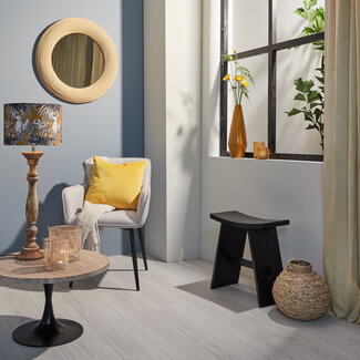 Light en Living Kruk 47x24x50 cm NIEKE zwart Light en Living Kruk 47x24x50 cm NIEKE zwart