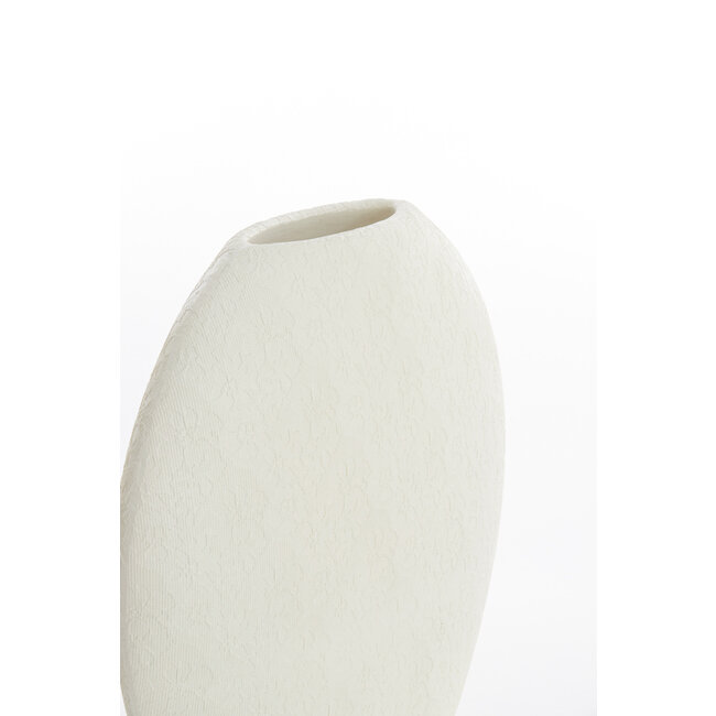 Light en Living Vaas deco 51x14x50 cm RENDA crème
