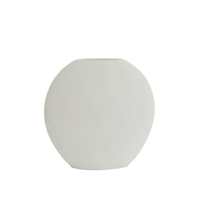 Light en Living Vaas deco 51x14x50 cm RENDA crème