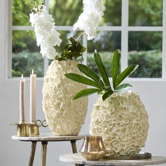 Light en Living Vaas deco Ø28x29 cm AGELLO crème Light en Living Vaas deco Ø28x29 cm AGELLO crème