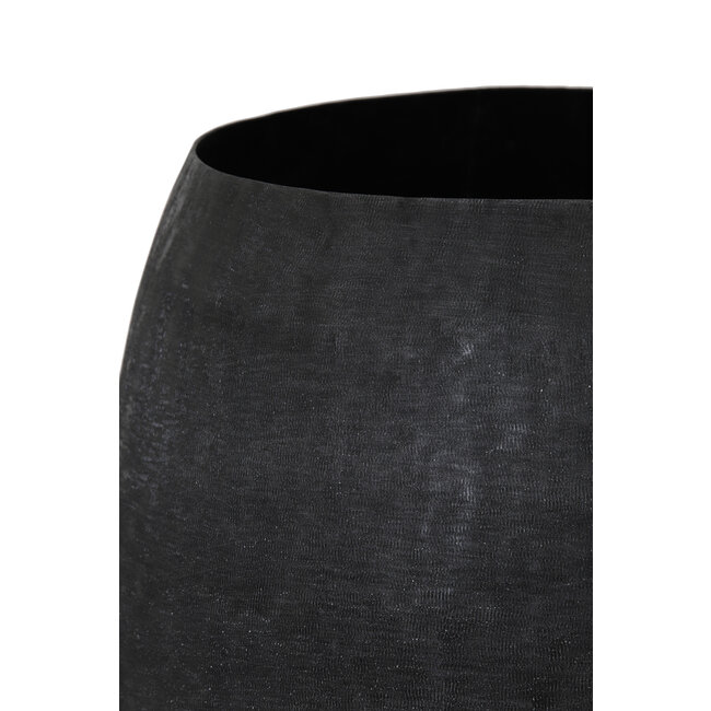 Light en Living Pot deco Ø39x42 cm GENOLI mat zwart