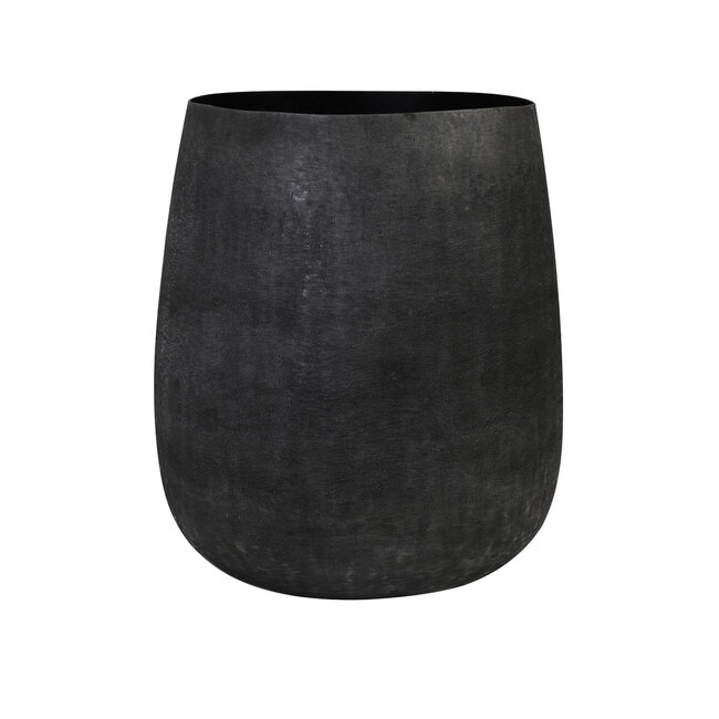 Light en Living Pot deco Ø39x42 cm GENOLI mat zwart