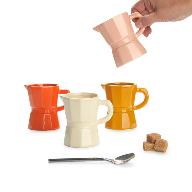 Balvi Koffiekop set Moka Caramel - 4 kleuren