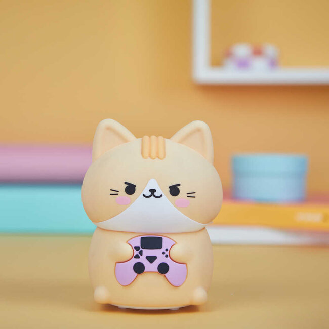Balvi Nachtlampje Kawaii Gamer oranje