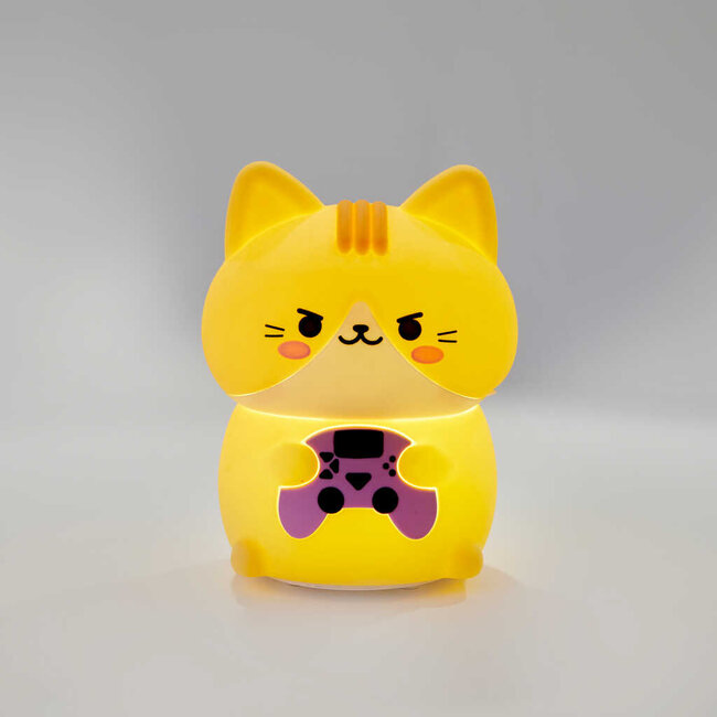 Balvi Nachtlampje Kawaii Gamer oranje