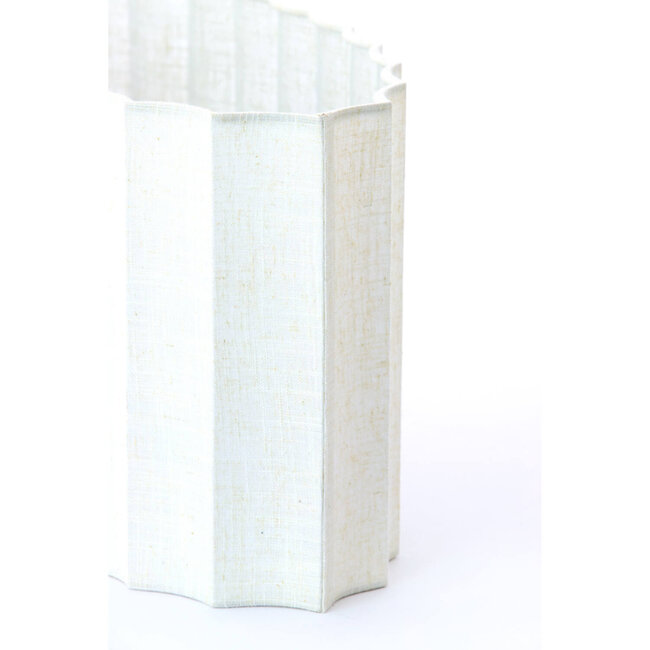 Light en Living Kap ovaal recht smal 45-21-22 cm DISLI linnen crème