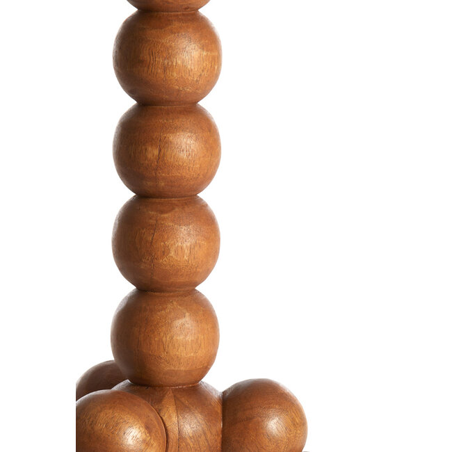 Light en Living Bijzettafel Ø35x54 cm VEGLIO hout olie  bruin