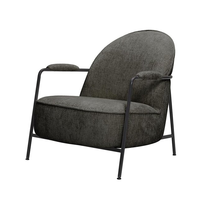 Tower Living Amelia Fauteuil - fabric Haga 16 charcoal