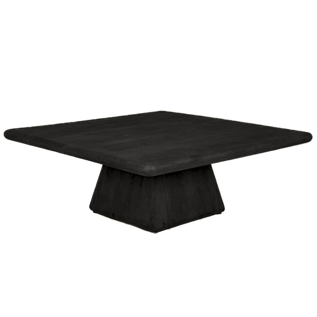 Tower Living Asti Salontafel vierkant zwart 90 cm