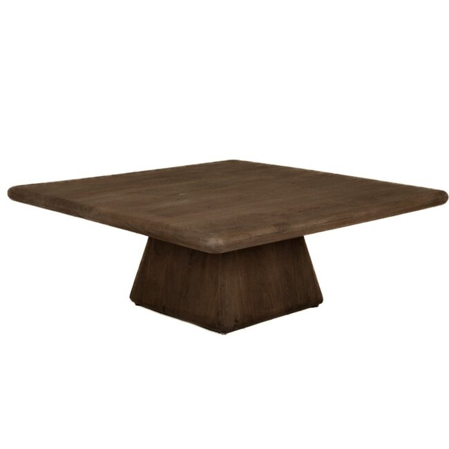 Tower Living Asti Salontafel vierkant bruin 90 cm