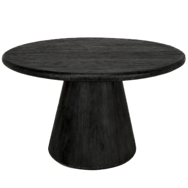 Tower Living Asti Eetkamertafel rond zwart 130 cm