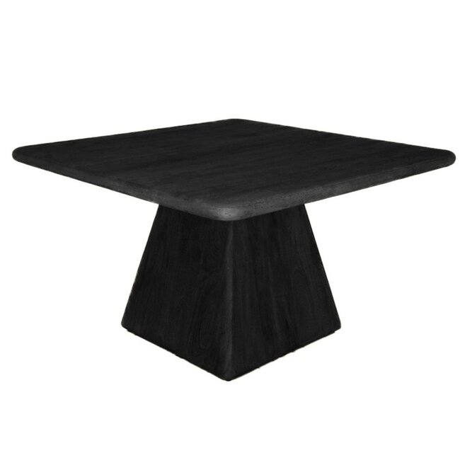 Tower Living Asti Eetkamertafel vierkant zwart 150 cm