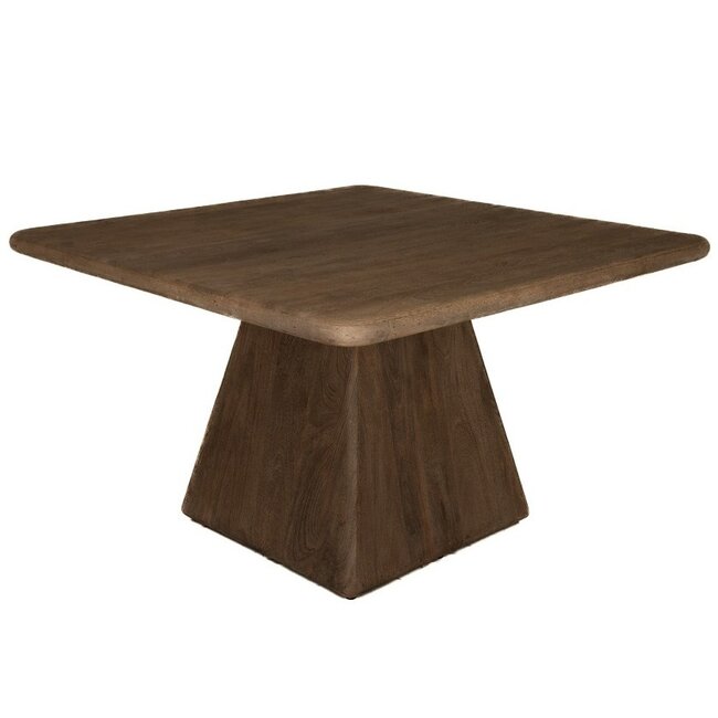 Tower Living Asti Eetkamertafel vierkant bruin 150 cm