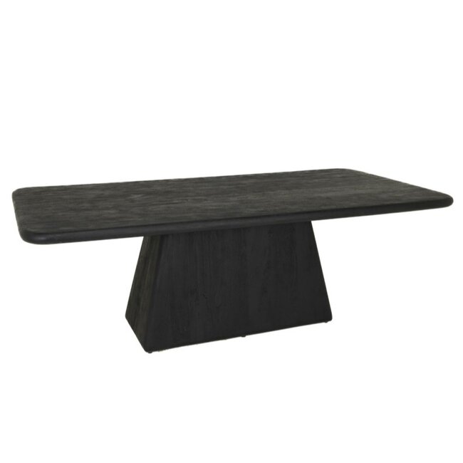 Tower Living Asti Eetkamertafel zwart 180 cm
