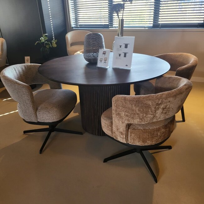 Nijwie Eetkamerstoel Bruce - Draaipoot - Diverse kleuren