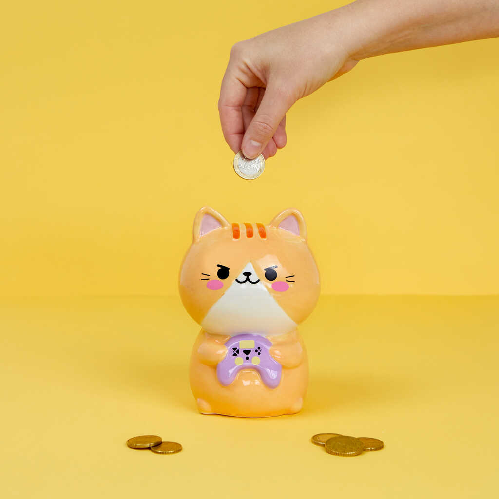 Atelier Pierre Vos Cesar Mini Spaarpot Oranje