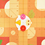 Balvi Ludo's pizza bordspel