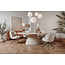 Tower Living Mello Eetkamertafel ovaal beige 220 cm