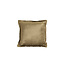 Light en Living Kussen 45x45 cm BAXLEY velvet groen+linnen naturel