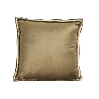 Light en Living Kussen 45x45 cm BAXLEY velvet groen+linnen naturel Light en Living Kussen 45x45 cm BAXLEY velvet groen+linnen naturel